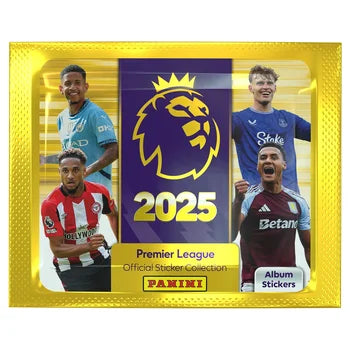 PREMIER LEAGUE 2025 OFFICIAL STICKER COLLECTION - SINGLE PACK