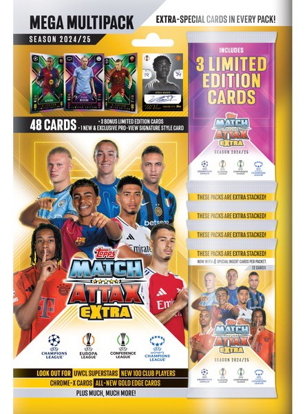 MATCH ATTAX EXTRA 2024/25 MEGA MULTI PACK