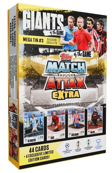 MATCH ATTAX EXTRA 2024/25 MEGA TIN #3 - GIANTS OF THE GAME