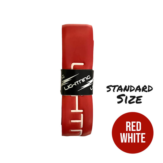 LIGHTNING HURLING GRIP RED/WHITE STANDARD