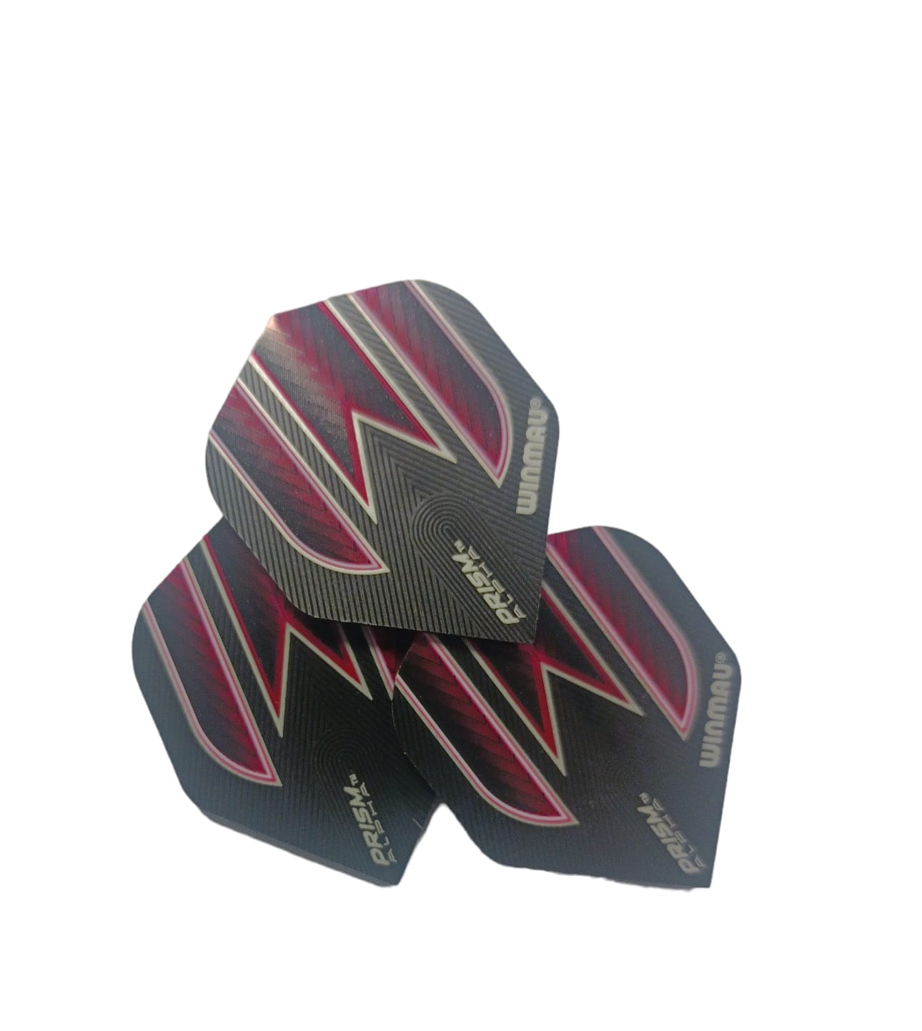 WINMAU PRISM ALPHA DART FLIGHTS - BLACK/PURPLE