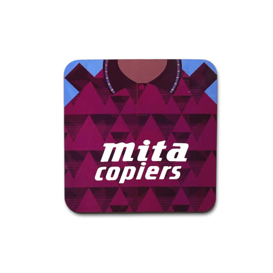 RETRO JERSEY COASTER - Aston Villa 90