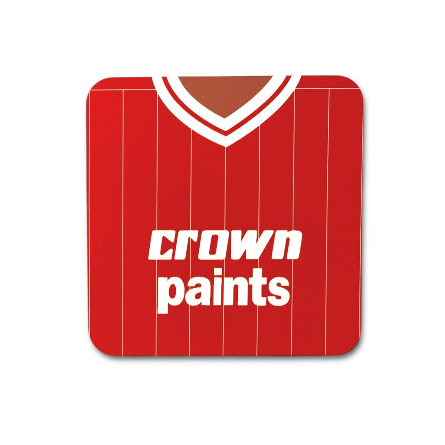 RETRO JERSEY COASTER - Liverpool Crown Paints Home