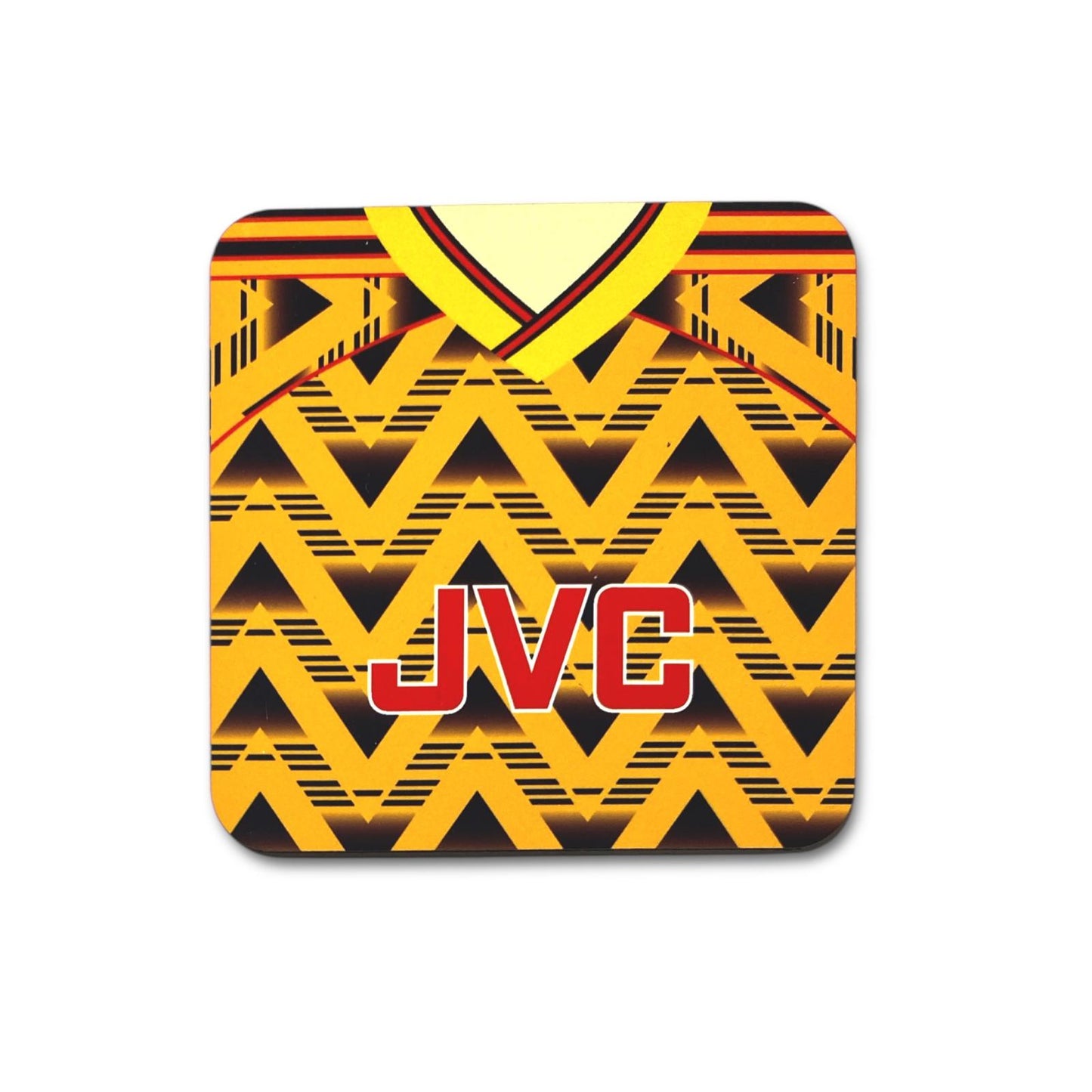 RETRO JERSEY COASTER - Arsenal bruised banana