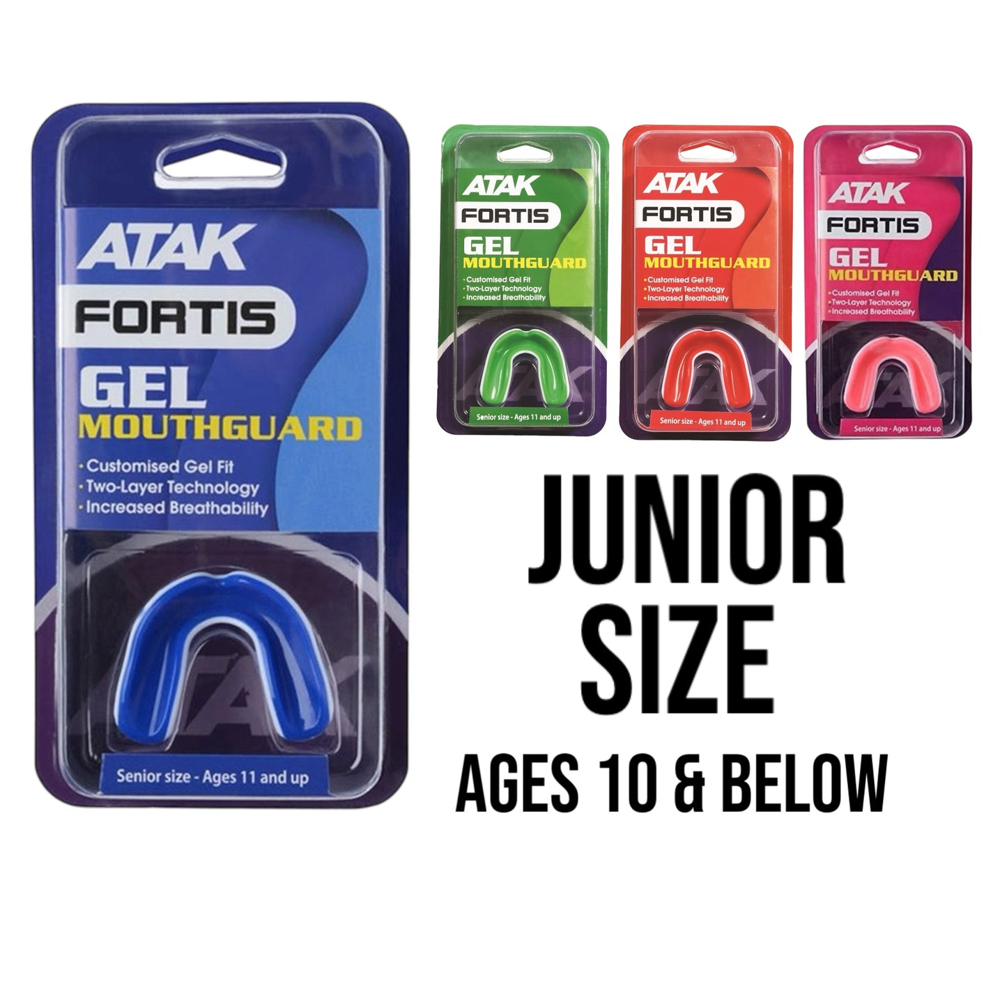 ATAK FORTIS GEL GUMSHIELD - JUNIOR