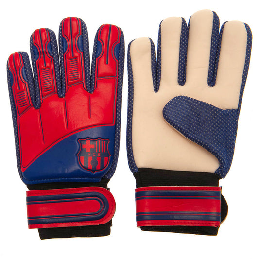 BARCELONA GOALKEEPER GLOVES (JNR SIZE 5)