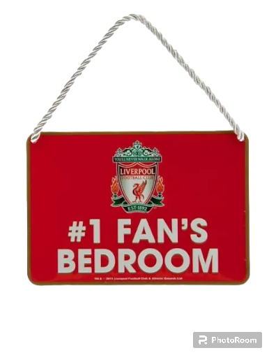 LIVERPOOL BEDROOM SIGN