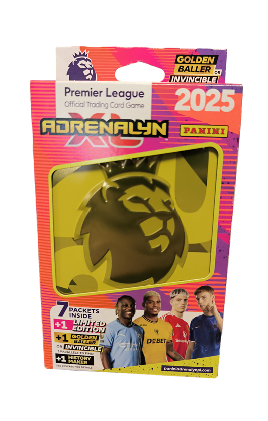 ADRENALYN XL 2024/25 MEGA TIN - GOLD/YELLOW