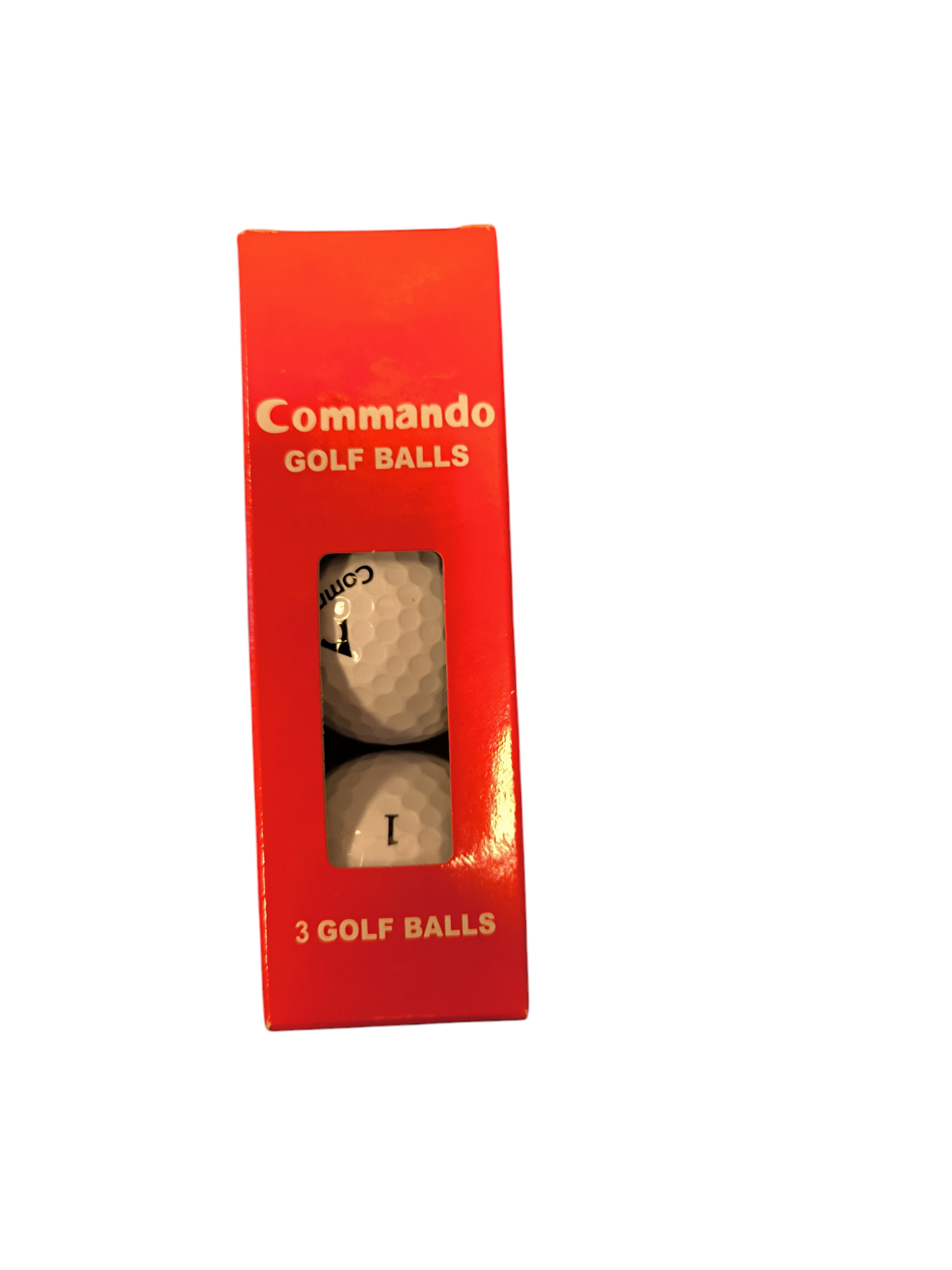 COMMANDO GOLF BALLS 3 PACK