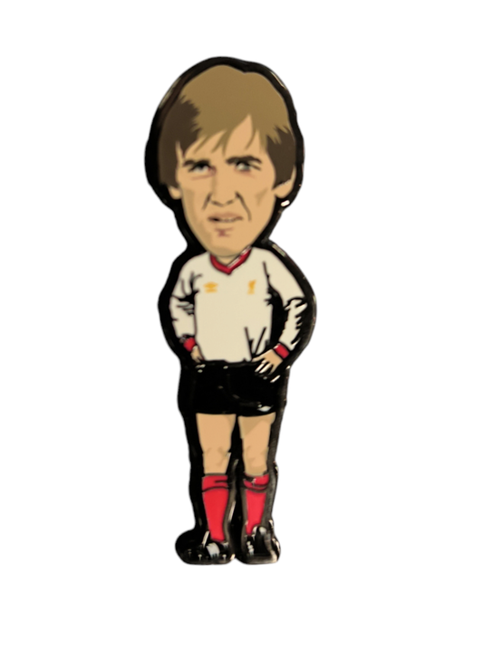 LEGENDS PIN BADGE - DALGLISH AWAY KIT