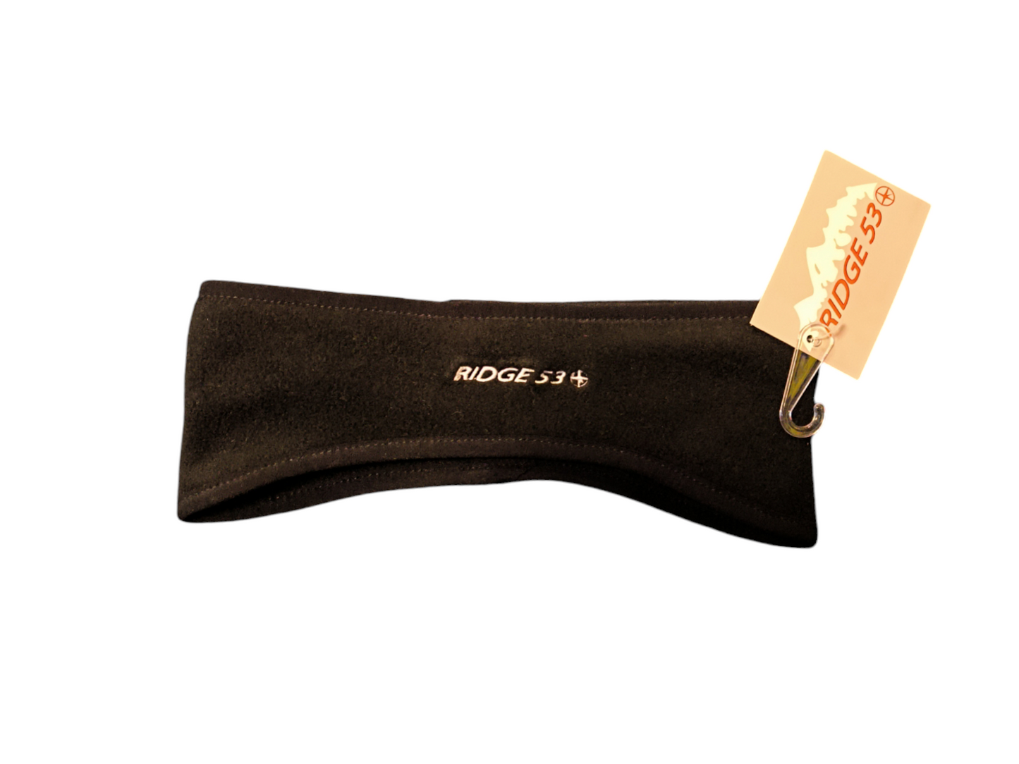 RIDGE 53 FLEECE EAR WARMERS - BLACK