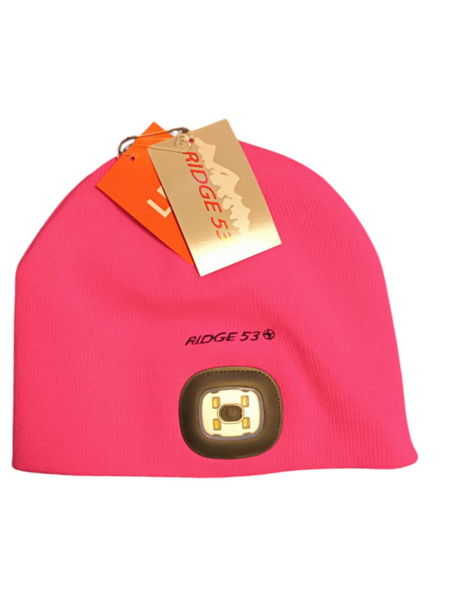 RIDGE 53 LED BEANIE HAT - FUCHSIA