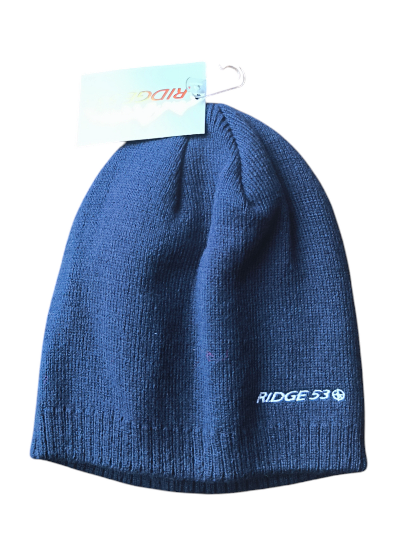 RIDGE 53 BEANIE HAT - NAVY/WHITE