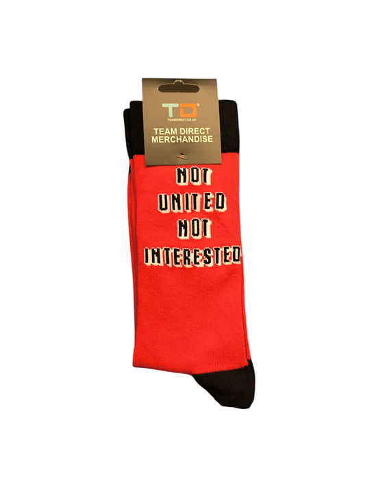 NOT UNITED NOT INTERESTED SOCKS