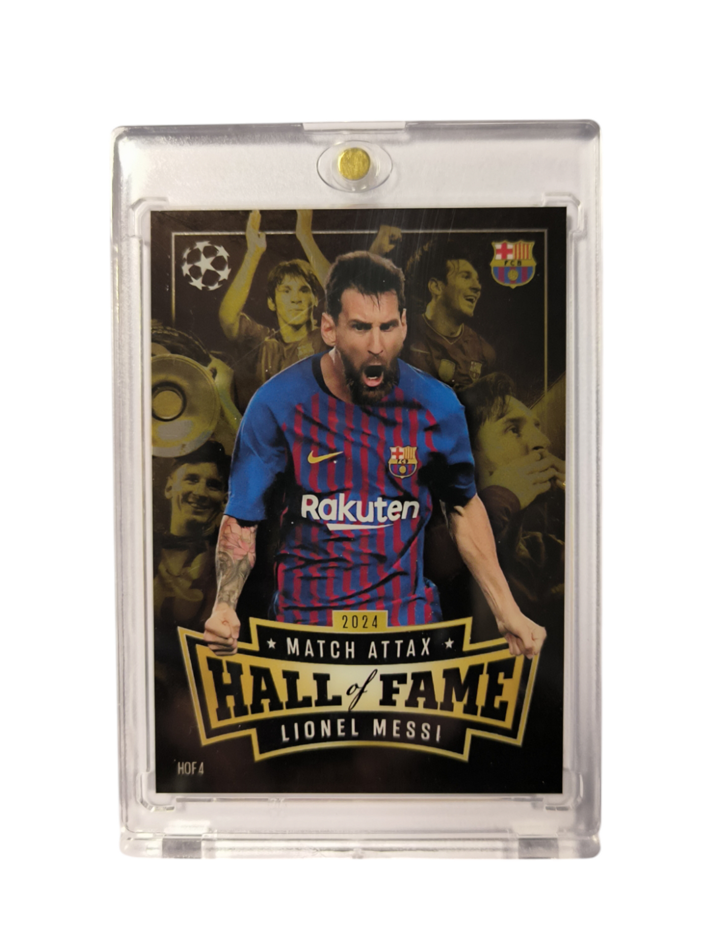 MATCH ATTAX 2004/25 MESSI HALL OF FAME