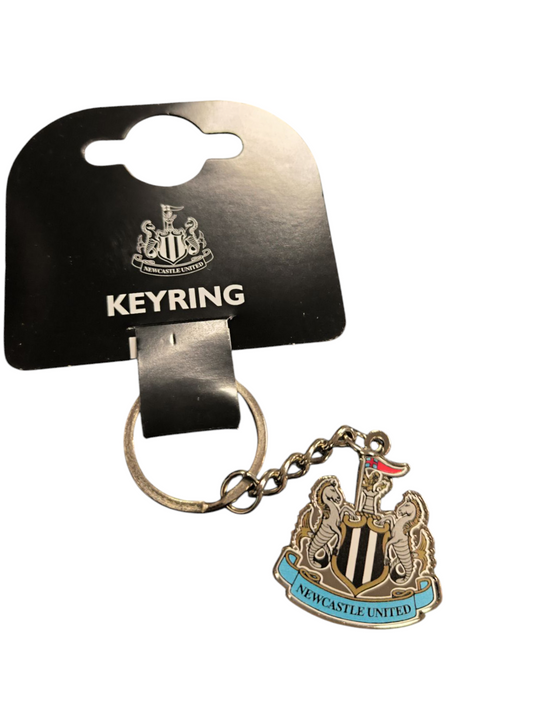 NEWCASTLE UNITED CREST KEYRING