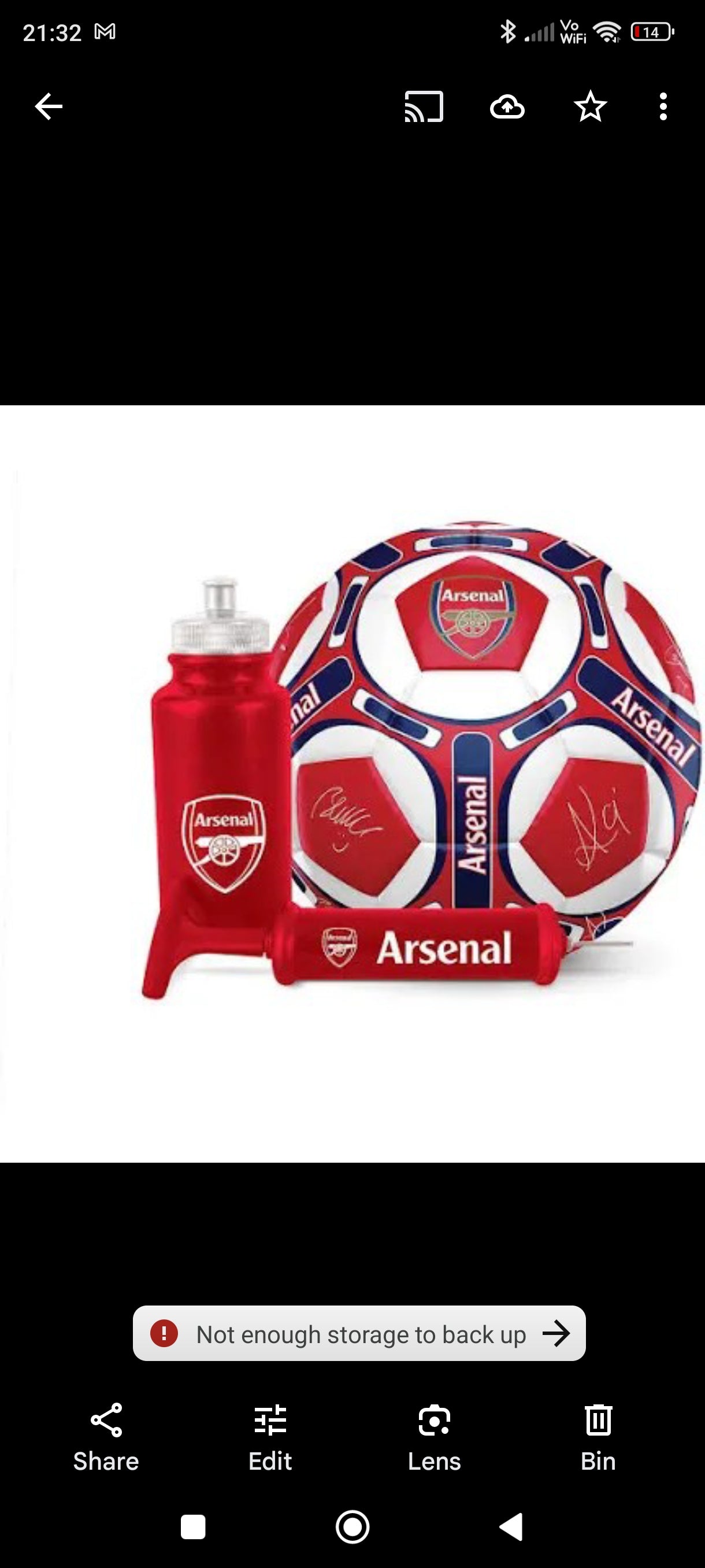 ARSENAL SIGNATURE TRAINING SET