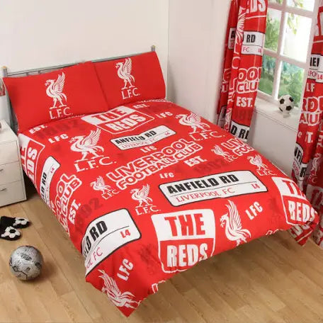 LIVERPOOL DOUBLE PATCH DUVET SET