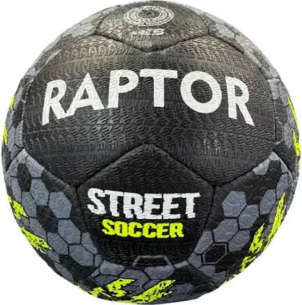 RAPTOR STREET SOCCER BALL - YELLOW