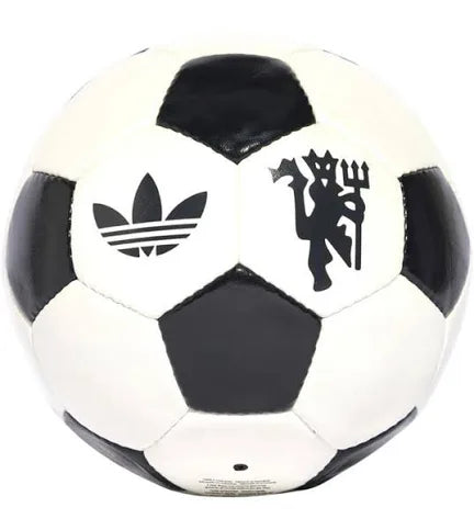 MAN UTD ADIDAS FOOTBALL - BLACK/WHITE