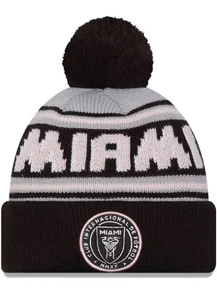 INTER MIAMI NEW ERA BOBBLE HAT