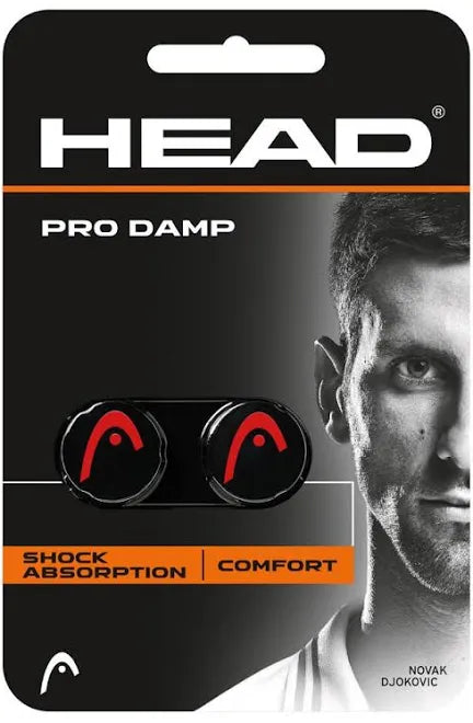 HEAD TENNIS RACKET DAMPENERS-BLACK/RED