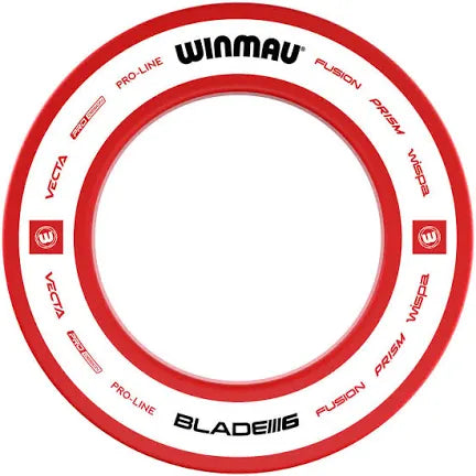 WINMAU PROLINE DARTBOARD SURROUND - RED