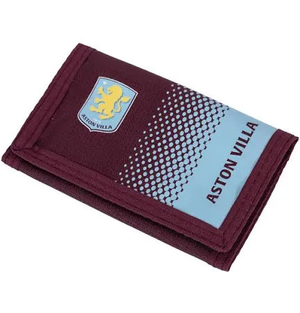 ASTON VILLA FADE WALLET - SKY/MAROON