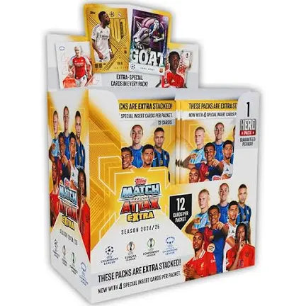 MATCH ATTAX EXTRA 2024/25 FULL BOX (24 PACKS)