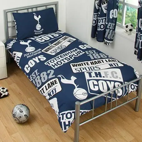 SPURS SINGLE PATCH DUVET SET