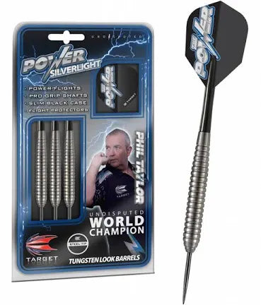 PHIL TAYLOR SILVERLIGHT DARTS 24G