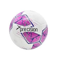 PRECISION FUSION FIFA BASIC TRAINING FOOTBALL SIZE 5 -  PINK/WHITE