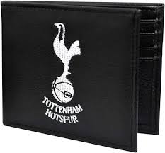 SPURS LEATHER WALLET BLACK