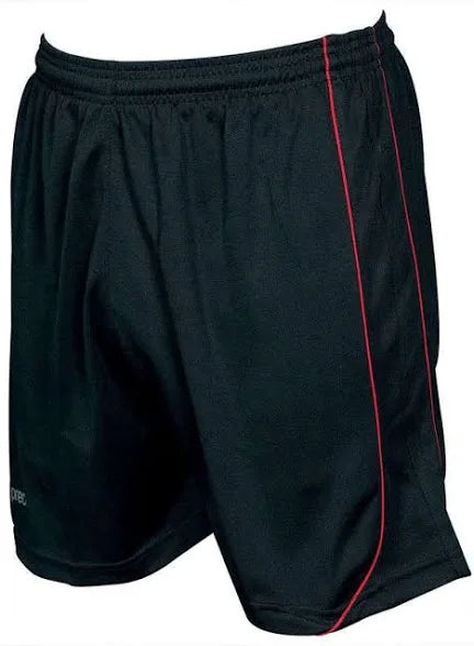 PRECISION MESTALLA SHORT JNR - BLACK/RED