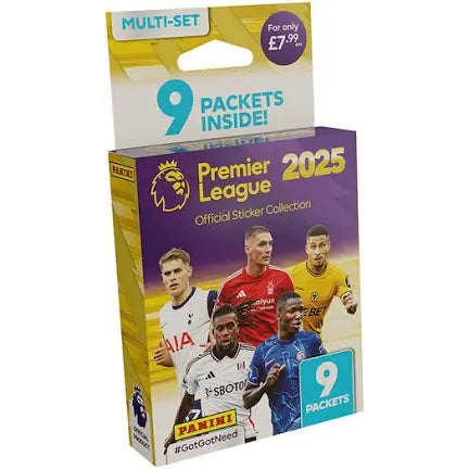 PREMIER LEAGUE 2025 OFFICIAL STICKER COLLECTION - MULTI SET