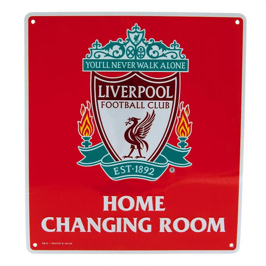 LIVERPOOL HOME CHANGING ROOM SIGN