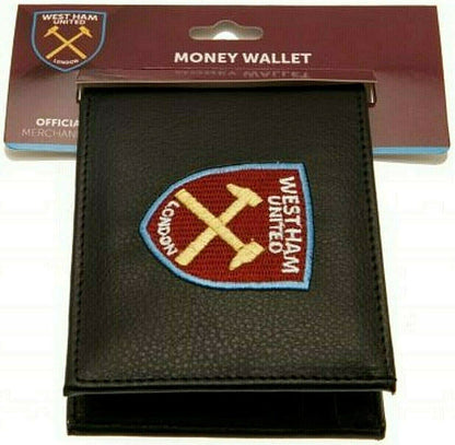 WEST HAM BLACK LEATHER WALLET