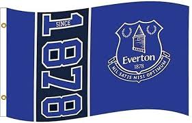 EVERTON WORDMARK FLAG